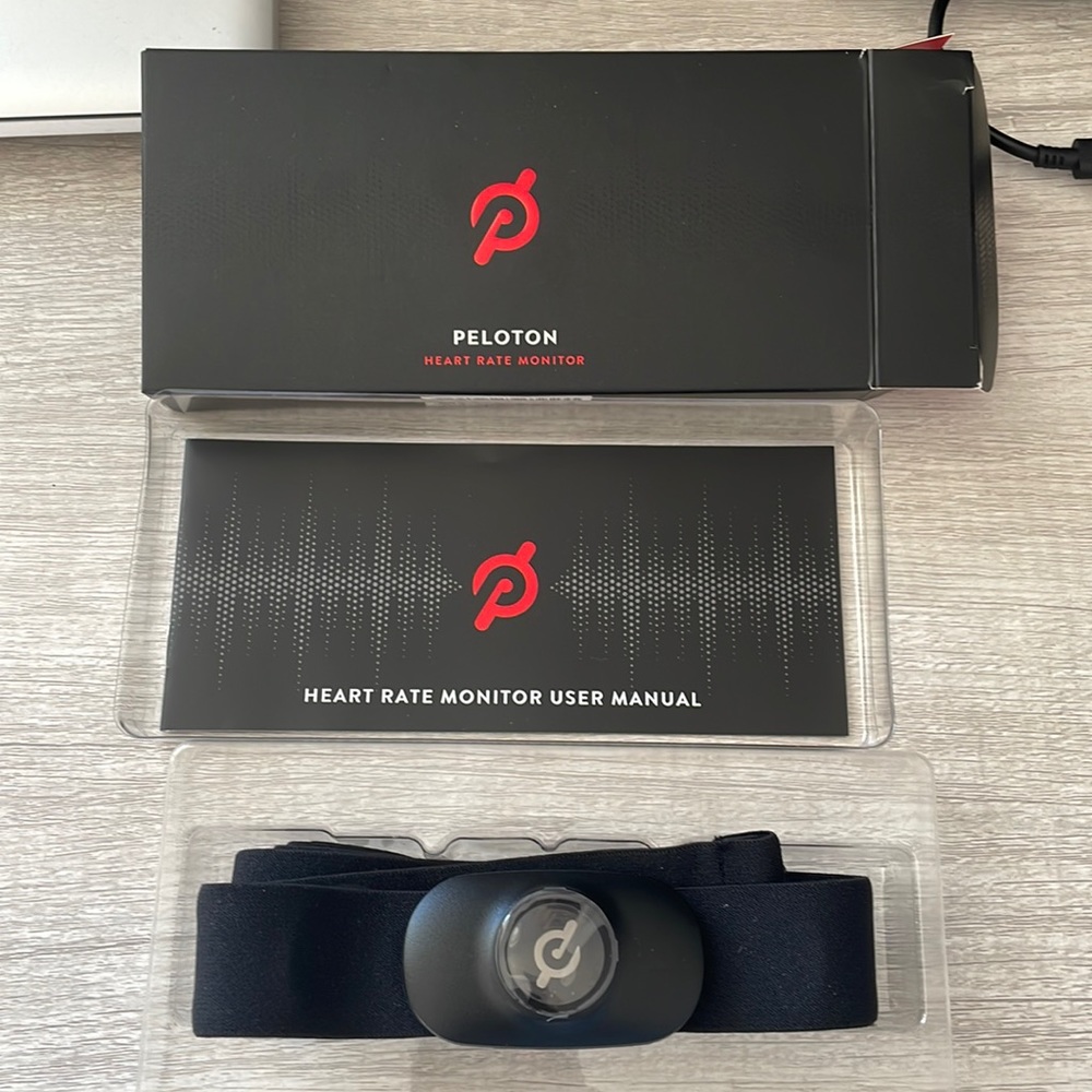 Peloton heart rate monitor
